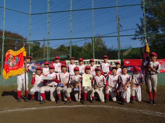 秋季大会高学年の部　優勝！！